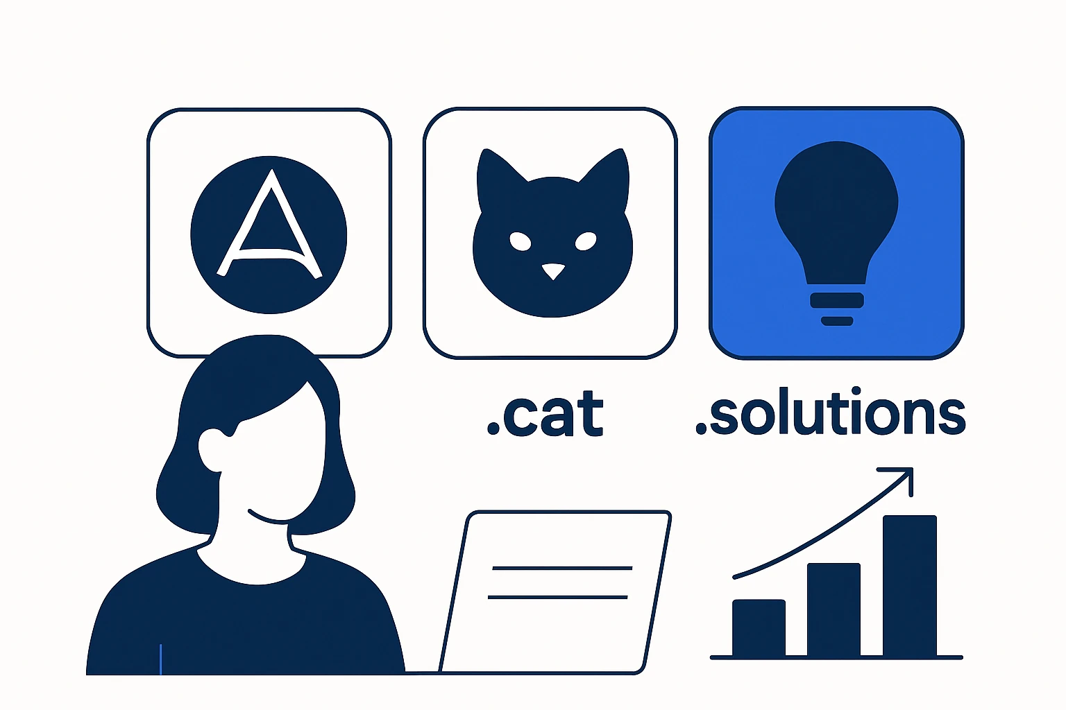 Brand-First Domain Strategy for Design Agencies: Leveraging .design, .cat, and .solutions