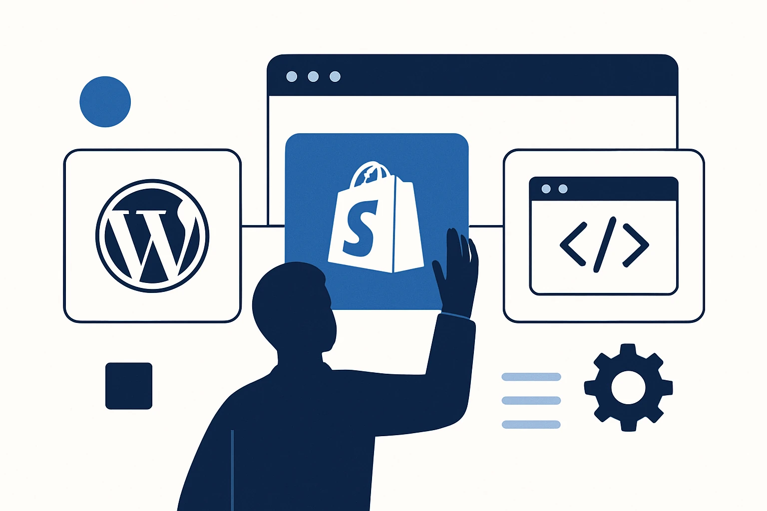 Choosing the Right US Web Development Partner: WordPress, Shopify, or Custom Solutions