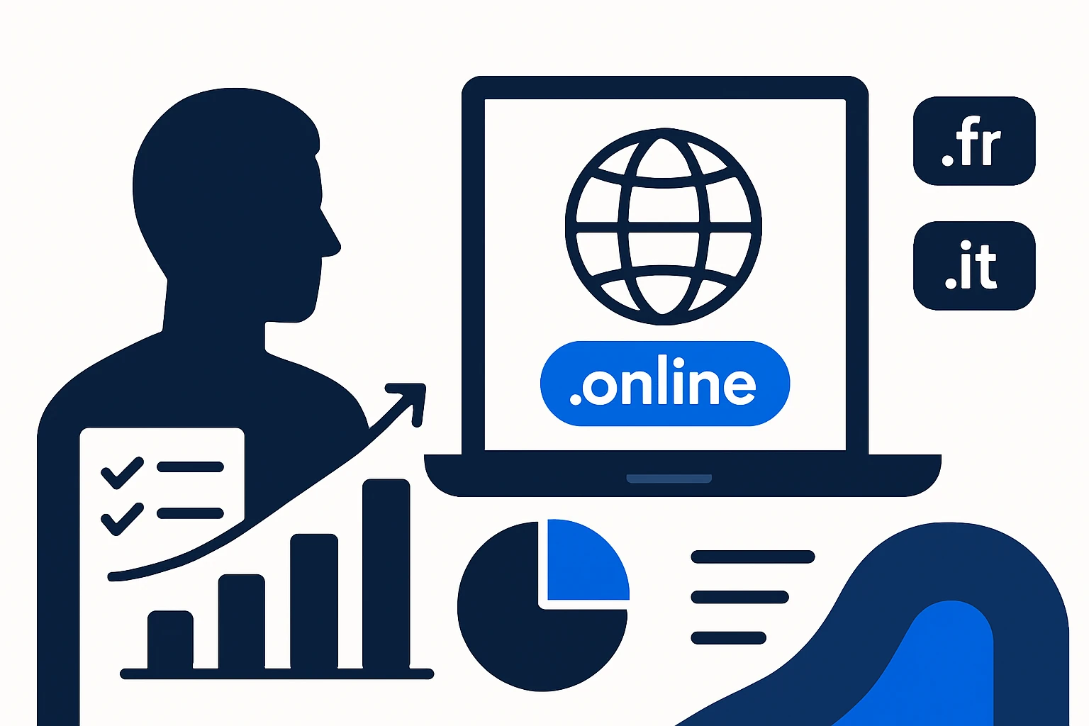 Domain Portfolio Strategy for US Startups: Mastering .online, .fr, and .it Domains