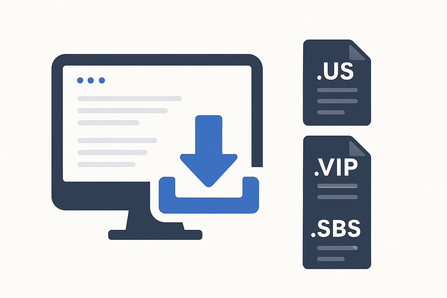 Download Domain Lists for .US, .VIP, .SBS: A Practical Guide