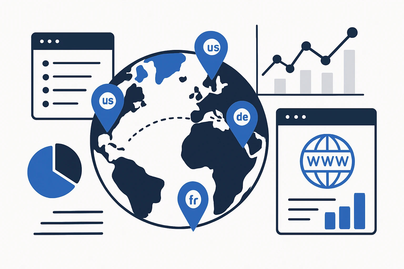 Global Domain Lists for US Businesses: How ccTLDs and Domain Data Drive Localized Web Strategy