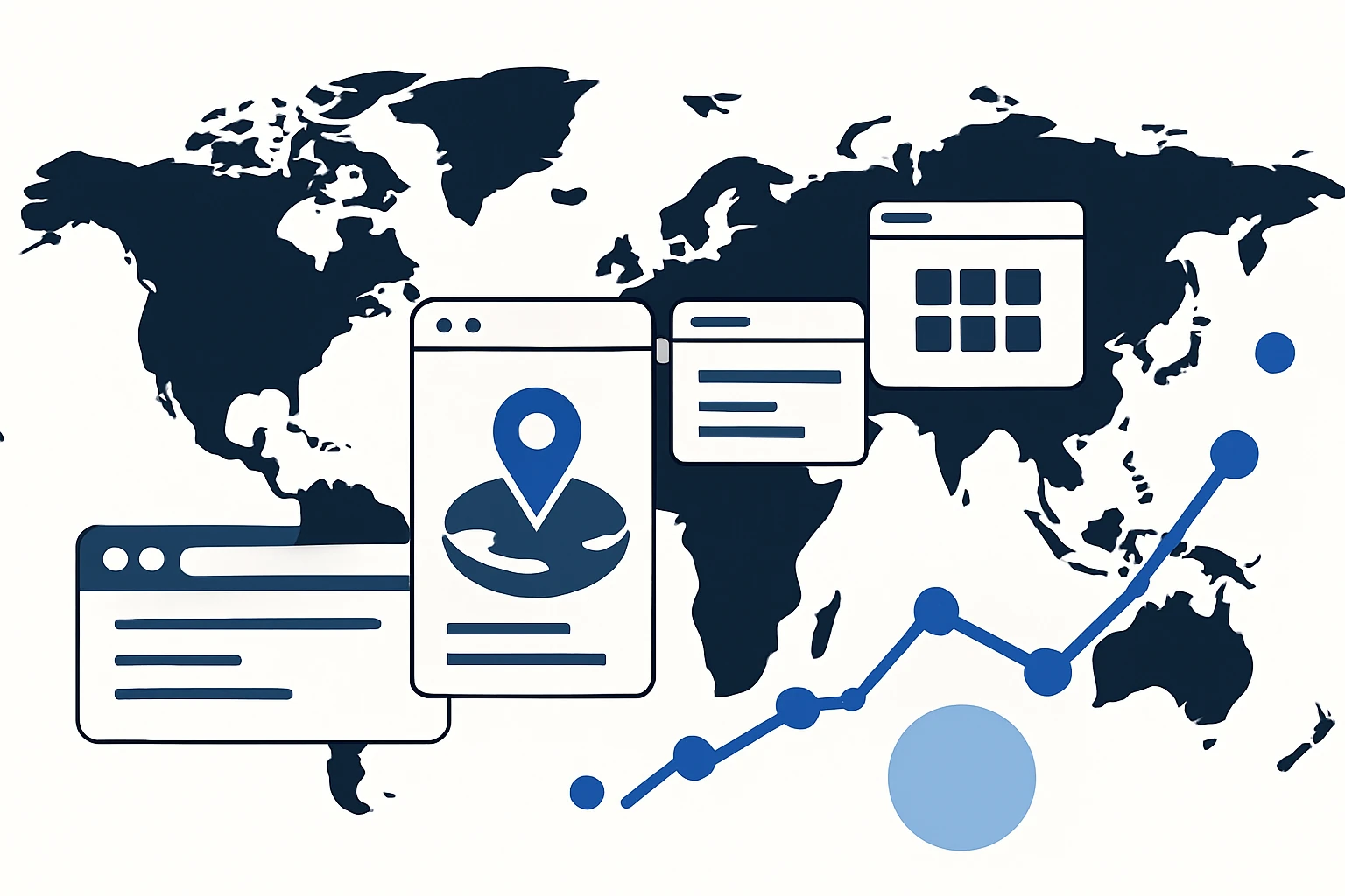 Mapping the Web Footprint: How Country-Level Website Databases and RDAP Data Drive Global Growth